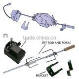 High Quality Rotisserie Motor BBQ Grill Garden Charcoal Grill With Motor thumbnail-3