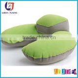 Cheapest U-shaped Folding Inflatable Flocked Travel Camping Pillow With CE Certificate thumbnail-3