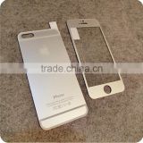 Popular full cover printed screen protector for iphone 5 on alibaba express