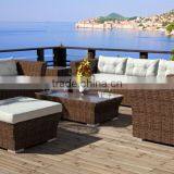 Wicker / Rattan Outdoor Garden Furniture New Modern Sofa Set thumbnail-3