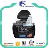 Hanging Black Car Seat Back Cooler Organizer Bag
