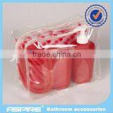 Purple 5pcs PP Bathroom Accessories thumbnail-1