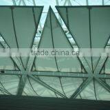 Hyperbolic and Decorative Grade A Firepoof PTFE Coated Tensile Fabric Architecture Ceiling in Airport From China Supplier thumbnail-2