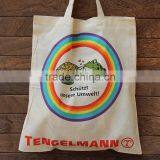 Cotton Gusset Tote Bag One Strap Cotton Bag Cotton Promotional Wine Bag