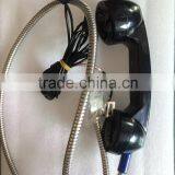 Metallic Hose Rugged Telephone Handset T6 Intercom Phone Auto Dia Emergency Telephone Armoured Cord Line thumbnail-3