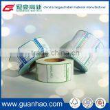 Hot Melt Water Resistant Self-adhesive Thermal Sticker Paper for Shelf Price Label