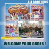 [Ali Brothers] outdoor funny inflatable christmas carousel for decoration