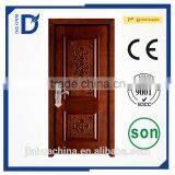 White Primer Wood Door Teak Wood Wardrobe Door Design thumbnail-3