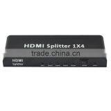 Best Price! Hdmi Splitter to Coaxial 1 in 4 Out 4Ports Splitter Distributor Converter (4way HD Splitter 1.4 for HDTV Support
