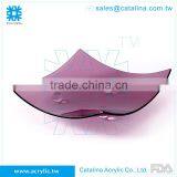 Hot Sale Acrylic Waving Wedding Food Cake Fruit Serving Tray thumbnail-3