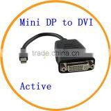 Mini DisplayPort DP to DVI Active Adapter Cable for Macbook Pro Air From Dailyetech