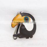 Handmade Leather Large Toucan Coin Purse thumbnail-1