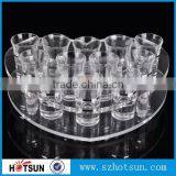 Modern Design Various Styles Acrylic Wine Glass/ Acrylic Wine Display Rack thumbnail-3