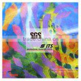 ES1020A 7# 2016 New Digital Printed Satin Chiffon Fabric for Top, Underwear, Dress Fabric