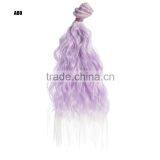 Hot Sale Purple Color Wavy Hair Braiding thumbnail-4