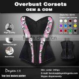 Wholesale Fashion Sexy Steel Bones Corset Bustier Lingerie thumbnail-4