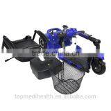 Four Wheel Lightweight Electric Bule Mobility Scooter thumbnail-6