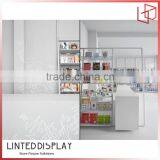 Metal Books Display Shelves Painted White Color For Library/Bookstore thumbnail-6