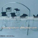 Glass Transparent Jar for Spice