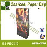 Double Layer Kraft Paper Charcoal Packaging Bag