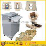 for cushion purpose waste carton corrugated cardboard cutter recycling machine