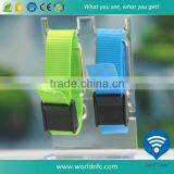Promotion Low Price Fabric Passive 13.56mhz RFID Wristband thumbnail-6