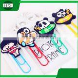 Office Stationery Personalized Plastic Pvc Cartoon Paper Clip Holder thumbnail-1