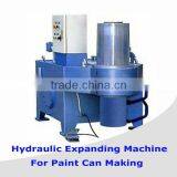 Semi-automatic metal bucket expending machinery