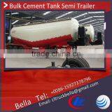 40 50 60m3 Bulk cement tank semi trailer , cheap price bulk cement transport semi trailer