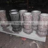 G664 Granite Vases Gravestones for Hungary Market thumbnail-2
