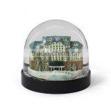 Acrylic Material Decorate Building Snow Globe thumbnail-2