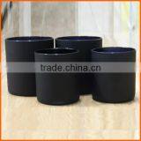 Wholesale Decorative Black Glass Candle Jar thumbnail-1