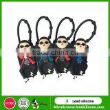 Promotional Gift 30ML Customized 3D Cartoon Design Silicone Hand Sanitizer Holder thumbnail-5