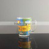 New Design Custom Print Outside Glass Mug for Promotion and Advertisement thumbnail-1
