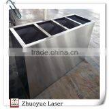 Indoor Square Planter/outdoor Garden Plant Pot/stainless Steel Flower Pot thumbnail-2