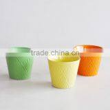 Stoneware Solid Color Flowerpot thumbnail-2