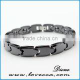 Top Selling Men White Tungsten Mesh and Ceramics Bracelet thumbnail-3