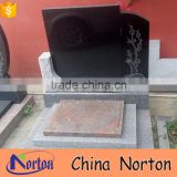 marble stone for grave china black granite monuments tombstone design NTGT-175X