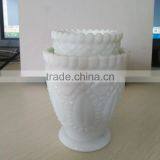 White Cup Shape Candle Jar thumbnail-2