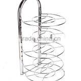 5 Layers Kitchen Cabinet Pantry Durable Wire Pan Organizer Rack thumbnail-4