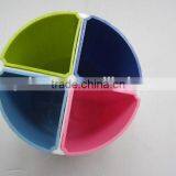 Colorful Plastic Stationery STORAGE BUSKET/Multifunctional Pen Holder thumbnail-2