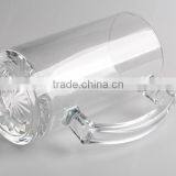 Custom Logo Printed Clear Cheap 16oz Glass Coffee Mugs Wholesale thumbnail-6