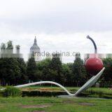 Grande Sculpture Polished Stainless Steel Outdoor Abstract Sculpture thumbnail-3