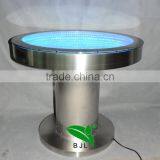 Beautiful Battery Driver Round Bar Table ,Fantastic LED Light and Water Bubble Moving Table thumbnail-3