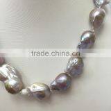 17-18mm Baroque Freshwater Pearl Necklace thumbnail-4