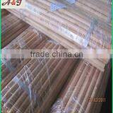 Two-times Polished Solid Wooden Broom Handle Domed thumbnail-3