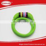 2016 Hot Sales 4-digital Hit Password Steel Cable Bike Bicycle Lock thumbnail-5