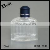 100ml crystal empty bottle glass dark blue aluminum cap cosmetic fragrance perfume glass bottle packaging china suppliers