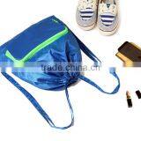 Factory Price Nylon Polyester Drawstring Bag,drawstring Bag With Front Zipper Pocket thumbnail-3