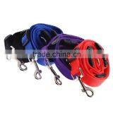 2016 Hot Pet Dog Nylon Adjustable Training Lead Dog Leash Dog Strap Rope Traction Dog Harness Collar Leash thumbnail-2